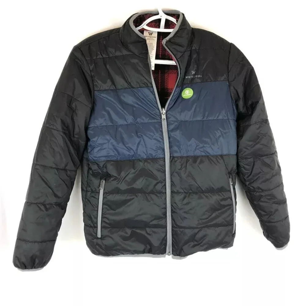 White Sierra Boy’s Size L Reversible Coat Red/Blue
